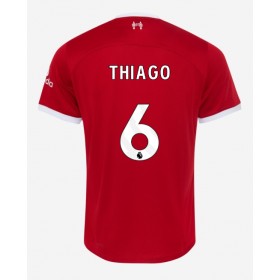 Liverpool Thiago Alcantara #6 Hemmakläder 2023-24 Kortärmad